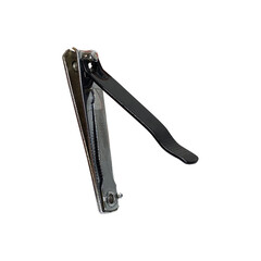 Obraz premium Stainless steel Nail clippers on white background 2