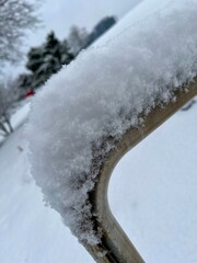 The first snow fall of the season