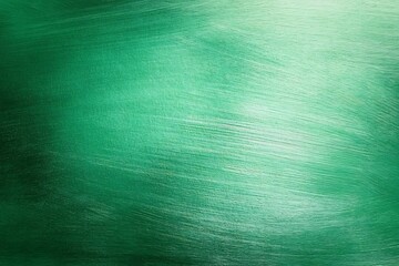 Fototapeta premium Brushed Emerald Metal Texture for Abstract Background Design