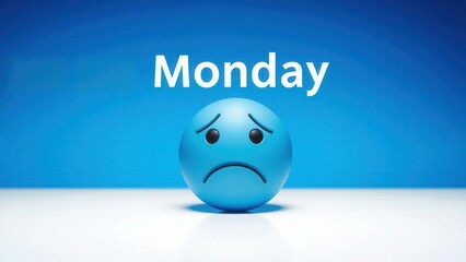 Blue Monday: A Sad Emoji's Struggle Against the Week's Hardest Day
