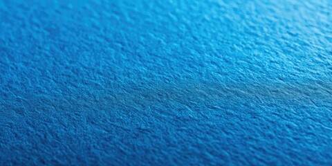 Vibrant Blue Paper Background: Close-Up Texture, High-Resolution Stock Photo