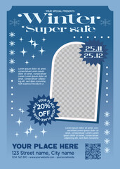 Winter Super Sale Flyer