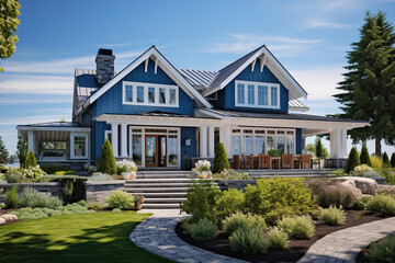 Amazing Exterior of a modern traditional house