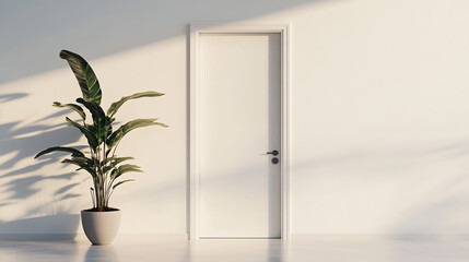 door decorated with wall
