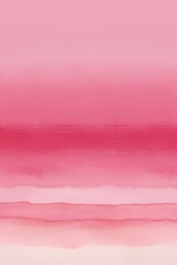 painting of a pink and white ocean with a lone surfer