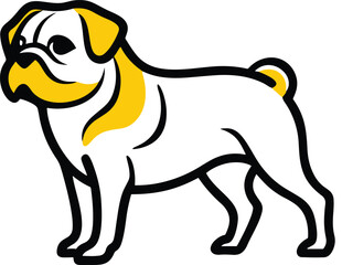 isolated dog icon, vector dog, pet illustration, dog silhouette, dog logo,  pet, animal vector, pet symbol, dog graphic, domestic animal, dog design, dog background, canine icon, dog texture, pet 