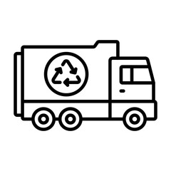 Garbage Truck Icon