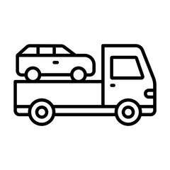 Car Towing Icon
