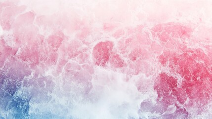 Fototapeta premium Abstract Ocean Waves Texture with Red and Blue Gradient Colors