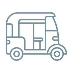 Rickshaw Icon