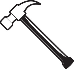 hammer isolated, hammer icon, vector hammer, construction tool  hammer illustration, DIY tool, hammer logo, building tool, hammer silhouette, carpentry tool, hammer vector, hammer graphic, 