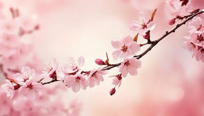 Obraz premium Cherry Blossom with Soft focus and color filter, Sakura season Background.japan, springtime, april, 3