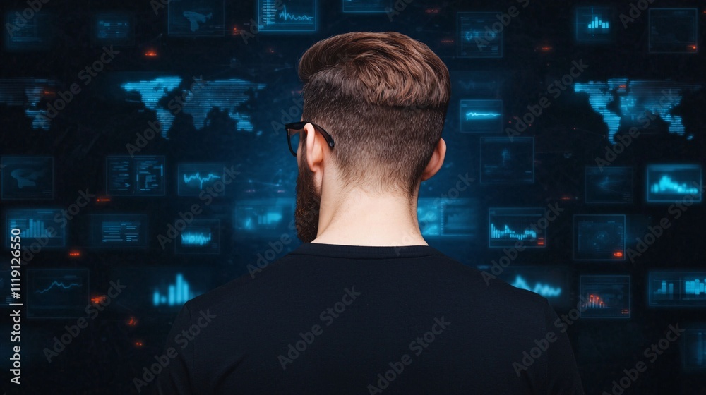 Poster analyzing data trends digital workspace visual analytics technology hub user perspective insights ge