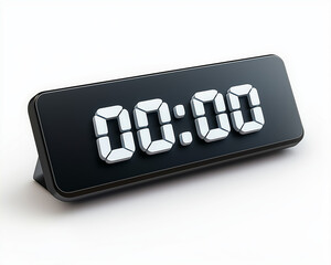 Sleek 0000 Timer on Blank Urban Billboard