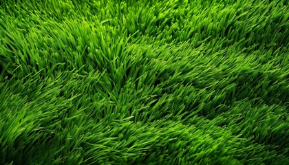 top view flat lay grass field