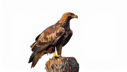 Fototapeta premium golden eagle on a branch