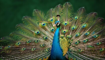 Obraz premium peacock feather and feathers