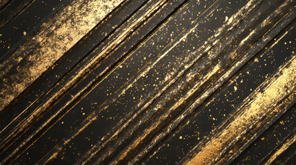 Abstract elegant gold glowing line with lighting effect sparkle on black background. Template premium award design. Vector illustration