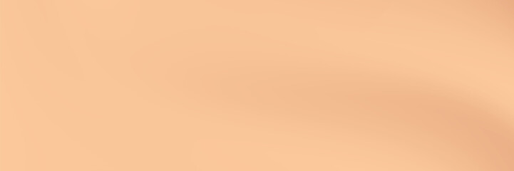 Empty room wall painted in peach color. Minimalistic abstract vector backgrounds