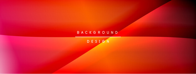 Bright rainbow style color gradient with curve round shape line background. Vector Illustration For Wallpaper, Banner, Illustration, landing page