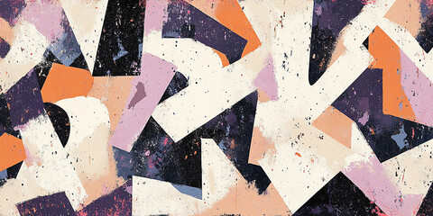 Modern abstract grunge style painting background © sultan