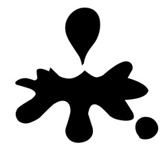 hand drop Water drop icons  vector