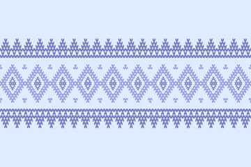 Ikat ethnic geometric abstract embroidery oriental traditional knitted pattern. Native geometry decorative design for fabric, wallpaper, background, interior, decoration, texture, border decor, print