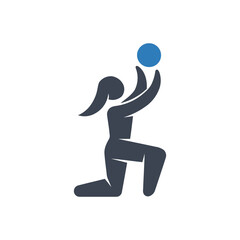 Ball Throw Catch icon