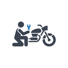 Motorcycle Repair Work icon