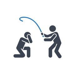 Physical Violence Warning icon