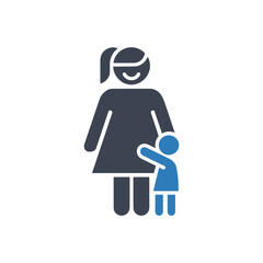 Child Mother Bond icon
