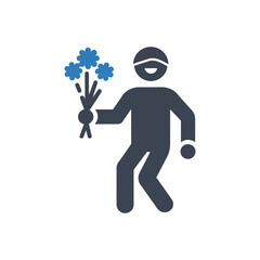 Holding Flowers icon