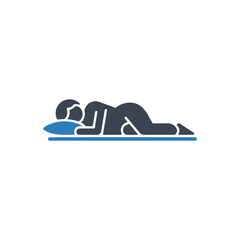 Lying Down icon
