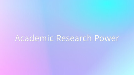 Academic Research Power のグラデーション背景イラストイラスト