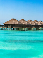Beach resort in the Maldives, Asia