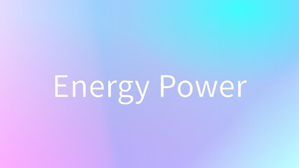 Energy Power のグラデーション背景イラストイラスト