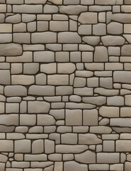 Paving stones - seamless pattern in vector - hyper realistic illustration texture background