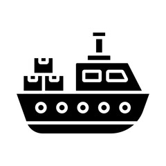 Cargo Ship Icon