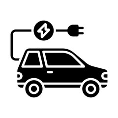 Electric Car Icon