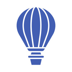 Obraz premium Hot Air Balloon Icon