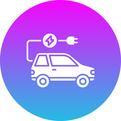 Electric Car Icon