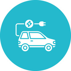 Electric Car Icon