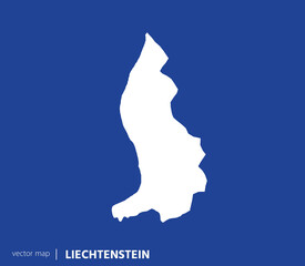 High Detailed Vector Map - Liechtenstein	
