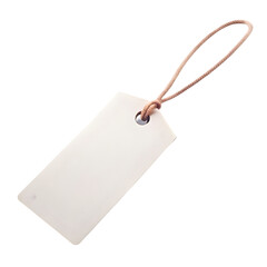 White cardboard price tag for sale campaign