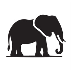 elephant icon illustration