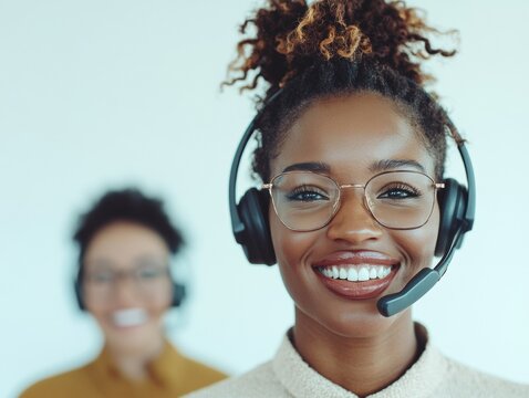 Celebrating National Salesperson Day Call Center Team Empowering Customer Service and Teamwork | Also Suitable for Labor Day, Thanksgiving - Powered by Adobe