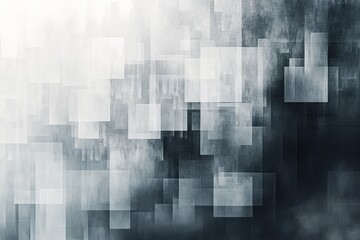 Monochrome silver abstract background with gradient depth for digital applications