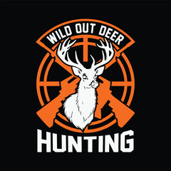 Hunting t-shirt design