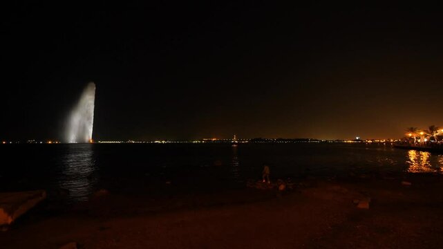 King Fahd&rsquo;s Fountain , Jeddah, Saudi Arabia