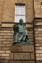 David Hume Statue - Edinburgh, Scotland